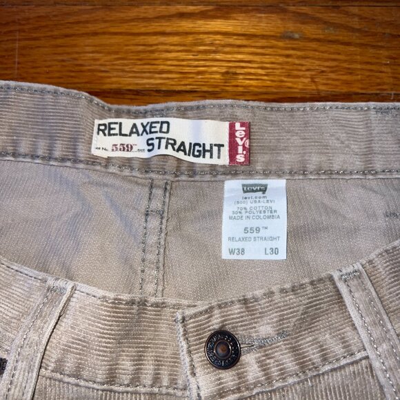Levi's 559 Corduroy Pants Size 38 | Good condition - Picture 4 of 5